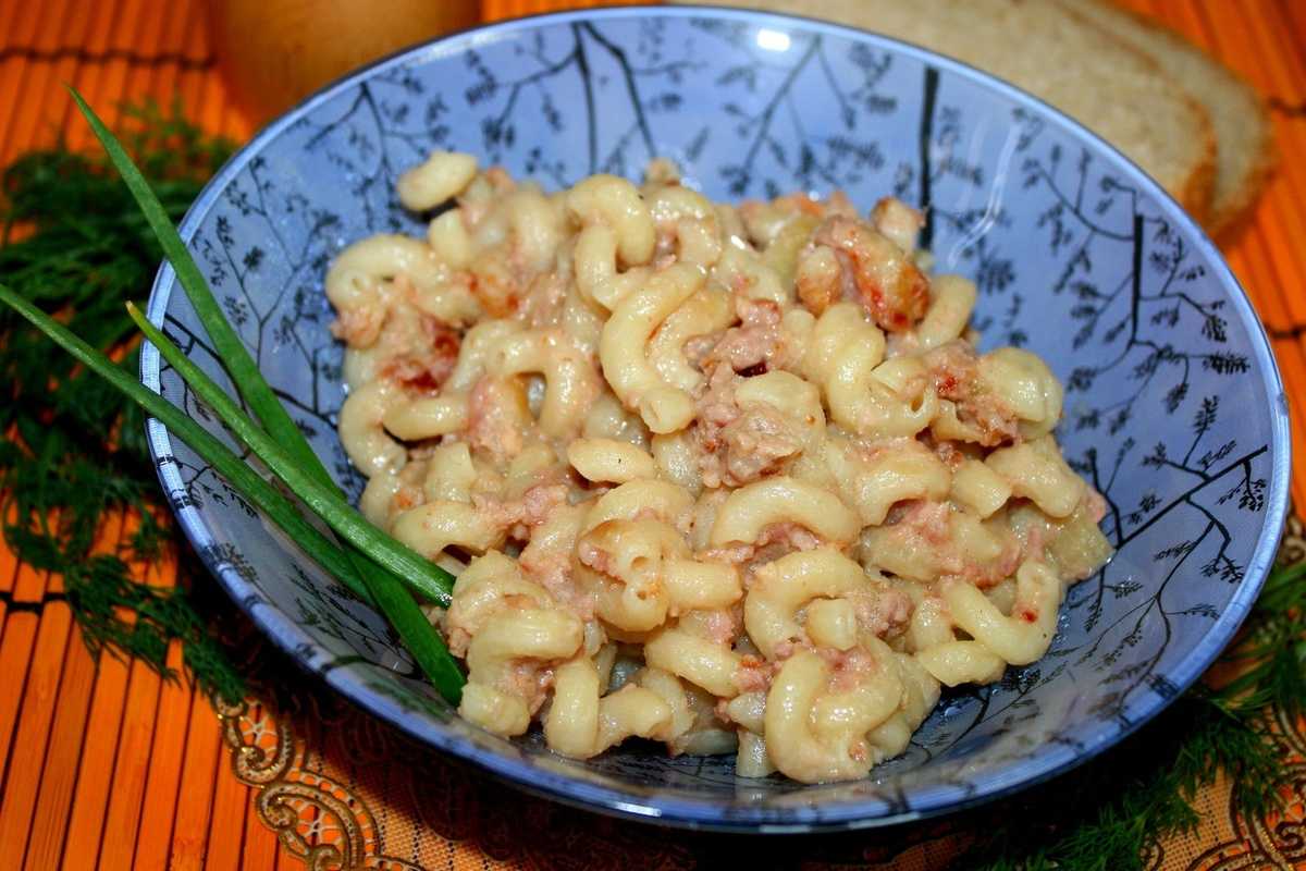 Макароны по-флотски в мультиварке