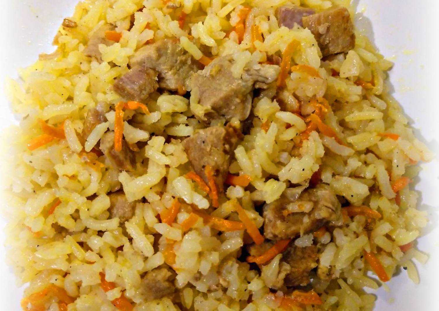 Плов - рецепт с фото пошагово, со свининой, как приготовить