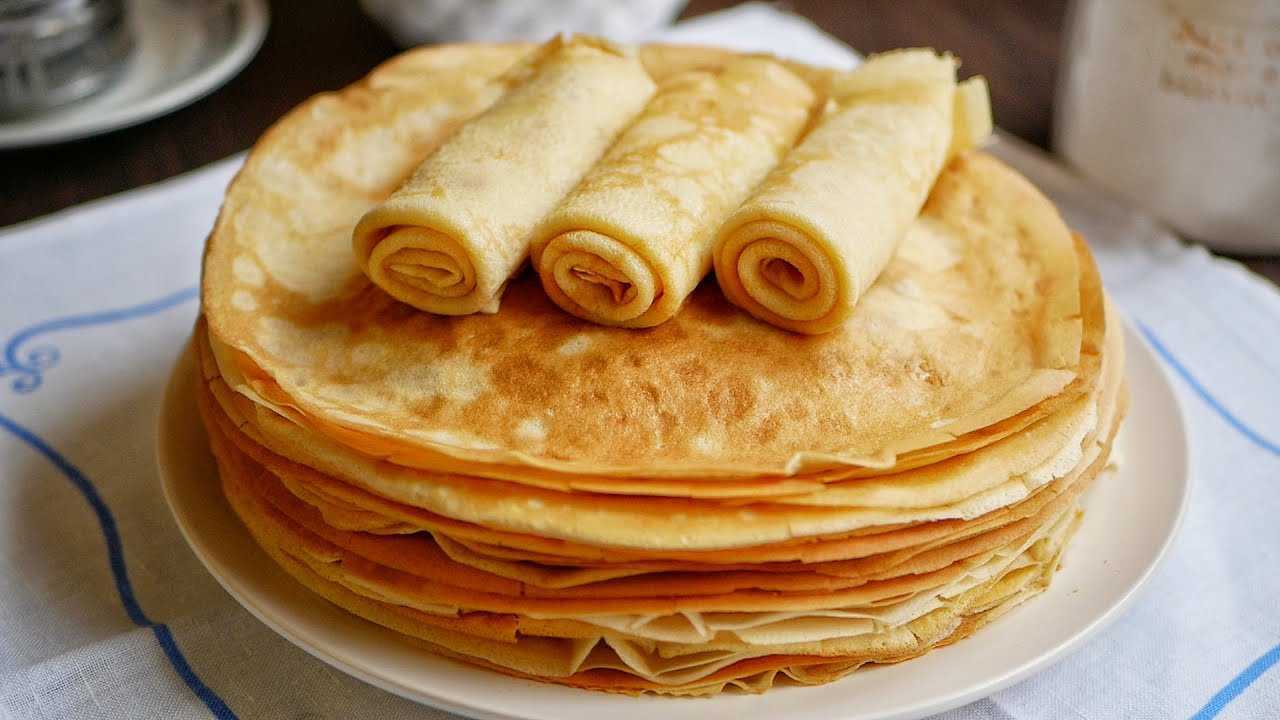 Самые вкусные блины на молоке: 7 лучших фото-рецептов