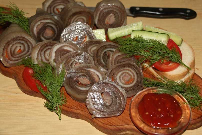 Рулет из свиной кожи. | страна мастеров