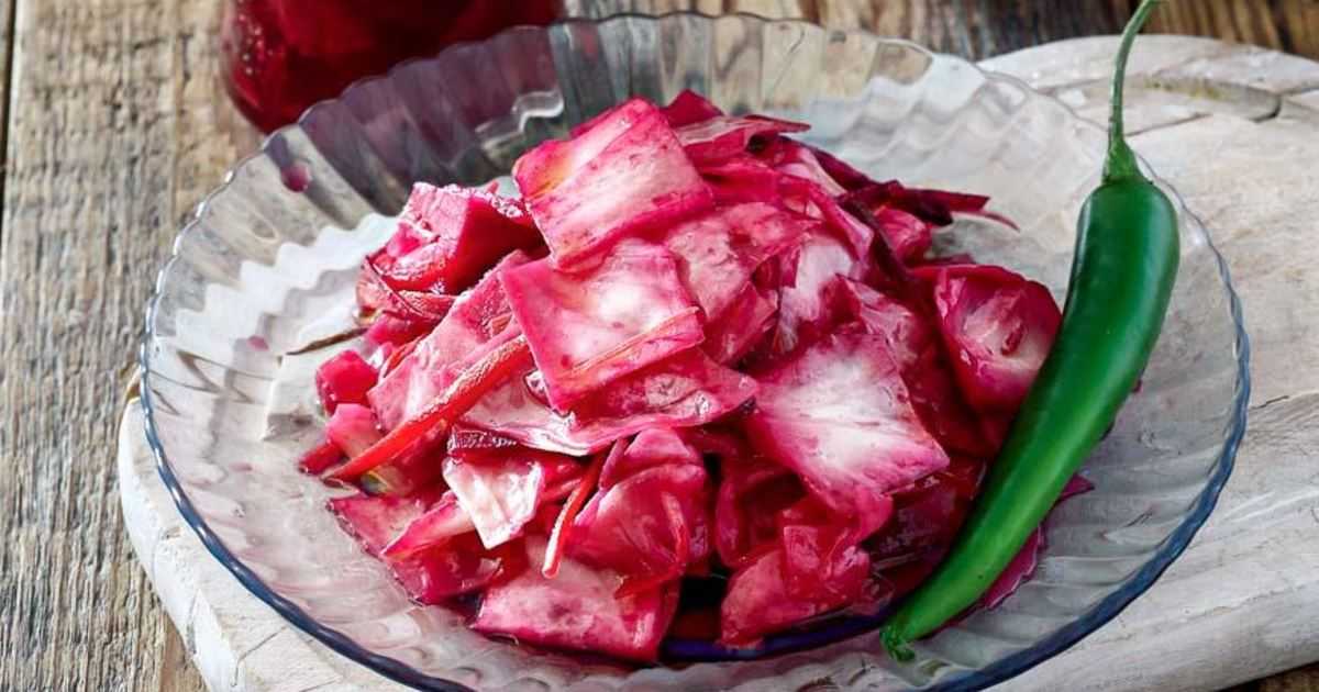 Маринованная капуста быстрого приготовления: быстро и очень вкусно